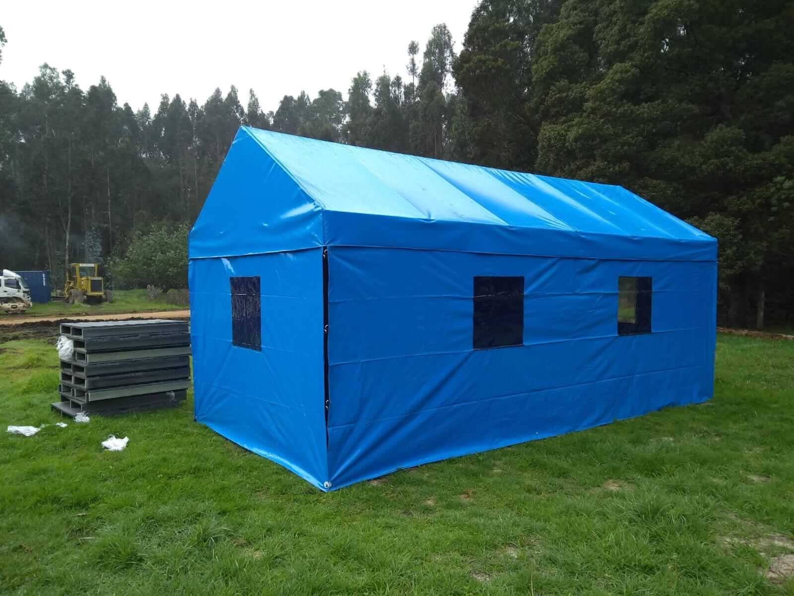 Carpa publicitaria para evento