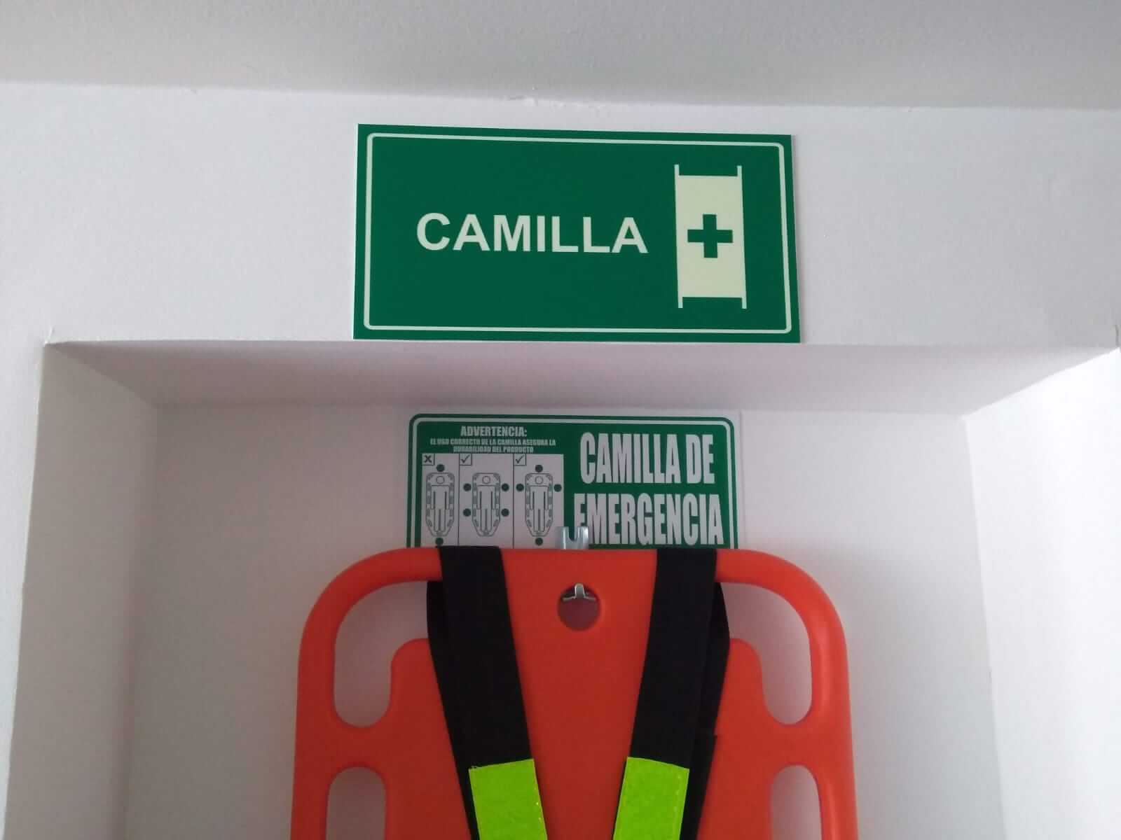 Señalización para hospital